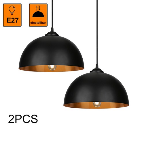 Retro deckenlampe vintage - 2x,