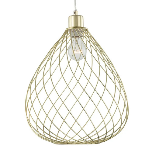 Pendelleuchte albeuve gold - pendelleuchte,