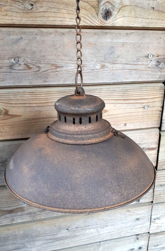Q29cm rostige decken lampe - rostige,